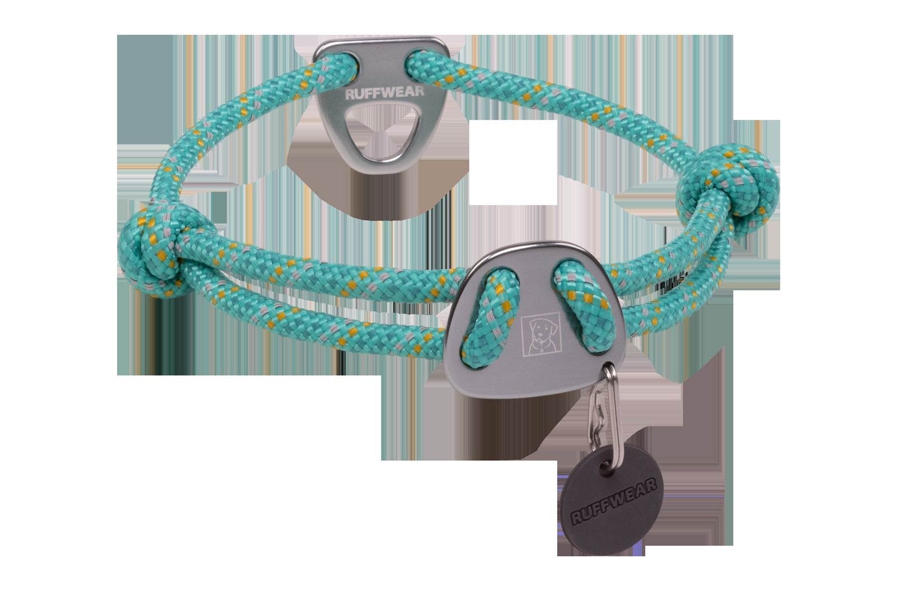 Knot-a-CollarTM Rope Dog Collar